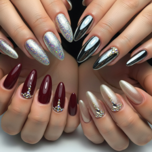 glamorous_glitter_nail_designs